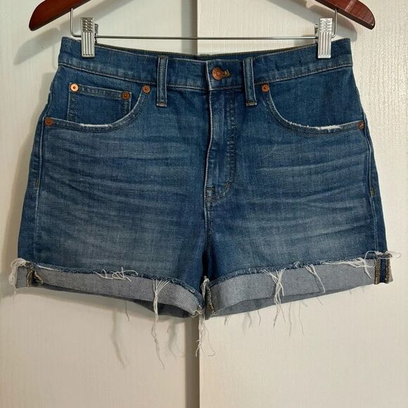 Madewell high-rise denim shorts - Picture 1 of 7